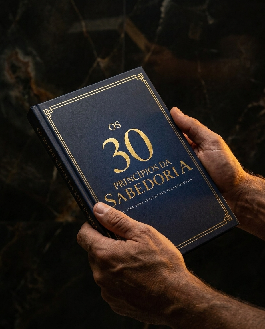 Os 30 Princípios da Sabedoria nas mãos